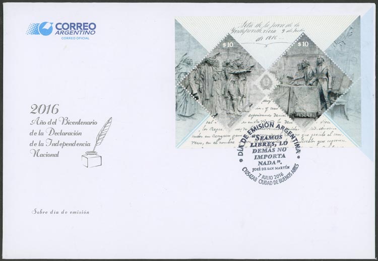 Lot 894 - Argentina souvenir sheets -  Guillermo Jalil - Philatino Auction # 2635 ARGENTINA: 