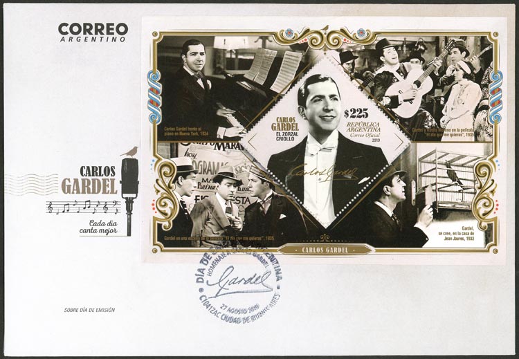 Lot 900 - Argentina souvenir sheets -  Guillermo Jalil - Philatino Auction # 2635 ARGENTINA: 