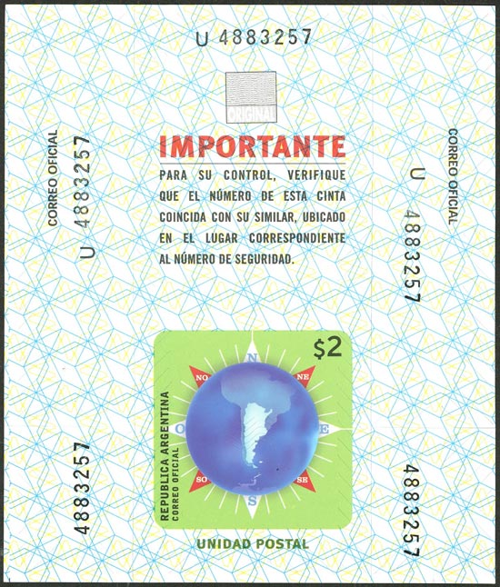 Lot 910 - Argentina parcel post seals - Guillermo Jalil - Philatino Auction # 2635 ARGENTINA: Lot 910 - Argentina parcel post seals - Guillermo Jalil - Philatino Auction # 2635 ARGENTINA:
