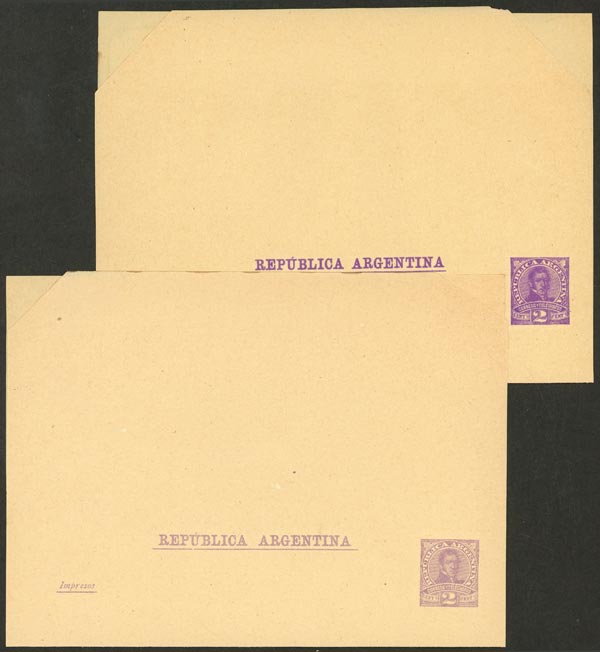 Lot 955 - Argentina Postal stationery - Guillermo Jalil - Philatino Auction # 2635 ARGENTINA: Lot 955 - Argentina Postal stationery - Guillermo Jalil - Philatino Auction # 2635 ARGENTINA: