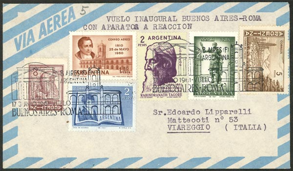 Lot 1074 - Argentina postal history -  Guillermo Jalil - Philatino Auction # 2635 ARGENTINA: 