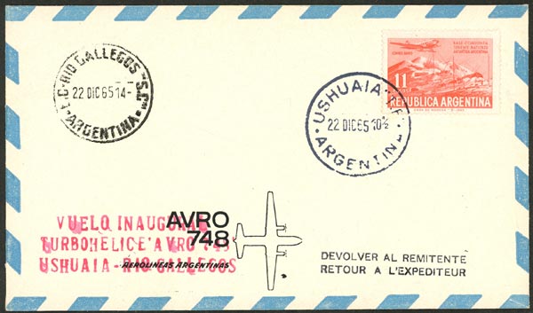 Lot 1082 - Argentina postal history - Guillermo Jalil - Philatino Auction # 2635 ARGENTINA: Lot 1082 - Argentina postal history - Guillermo Jalil - Philatino Auction # 2635 ARGENTINA: