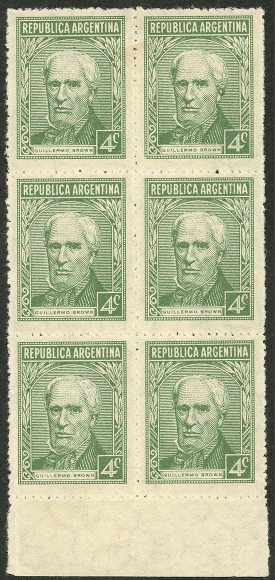 Lot 291 - Argentina general issues - Guillermo Jalil - Philatino Auction # 2635 ARGENTINA: Lot 291 - Argentina general issues - Guillermo Jalil - Philatino Auction # 2635 ARGENTINA: