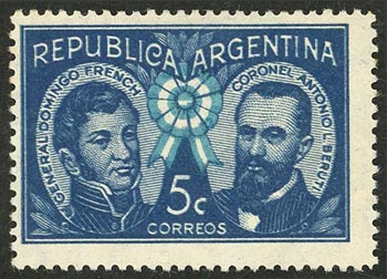 Lot 341 - Argentina general issues -  Guillermo Jalil - Philatino Auction # 2635 ARGENTINA: 