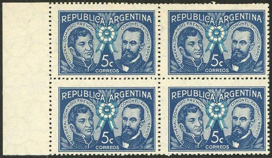 Lot 339 - Argentina general issues -  Guillermo Jalil - Philatino Auction # 2635 ARGENTINA: 