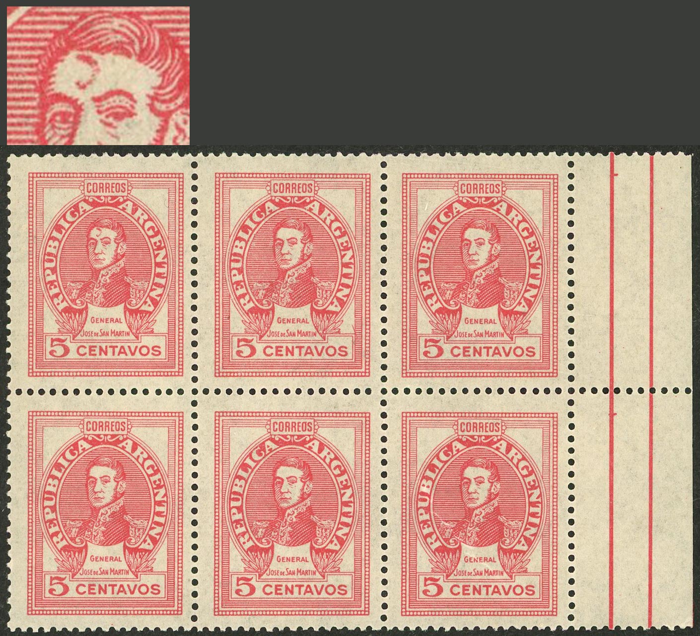 Lot 373 - Argentina general issues - Guillermo Jalil - Philatino Auction # 2635 ARGENTINA: Lot 373 - Argentina general issues - Guillermo Jalil - Philatino Auction # 2635 ARGENTINA: