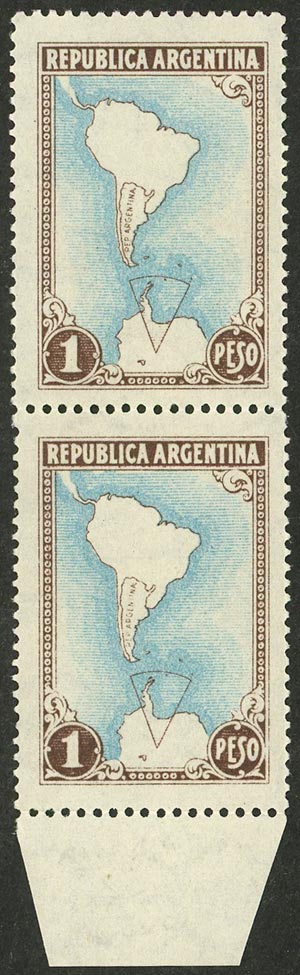 Lot 377 - Argentina general issues - Guillermo Jalil - Philatino Auction # 2635 ARGENTINA: Lot 377 - Argentina general issues - Guillermo Jalil - Philatino Auction # 2635 ARGENTINA: