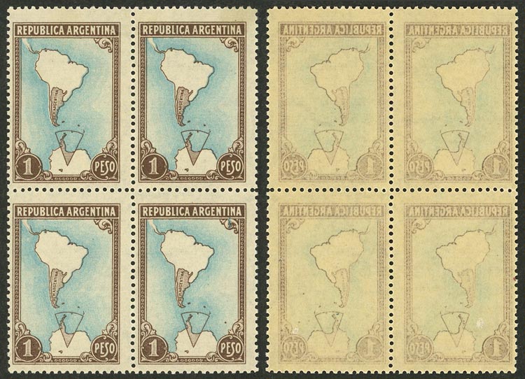 Lot 379 - Argentina general issues - Guillermo Jalil - Philatino Auction # 2635 ARGENTINA: Lot 379 - Argentina general issues - Guillermo Jalil - Philatino Auction # 2635 ARGENTINA:
