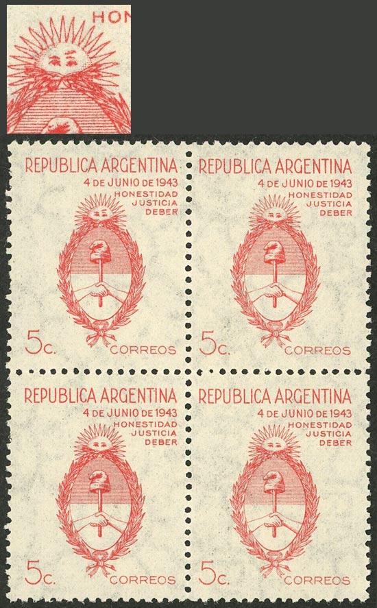 Lot 405 - Argentina general issues - Guillermo Jalil - Philatino Auction # 2635 ARGENTINA: Lot 405 - Argentina general issues - Guillermo Jalil - Philatino Auction # 2635 ARGENTINA: