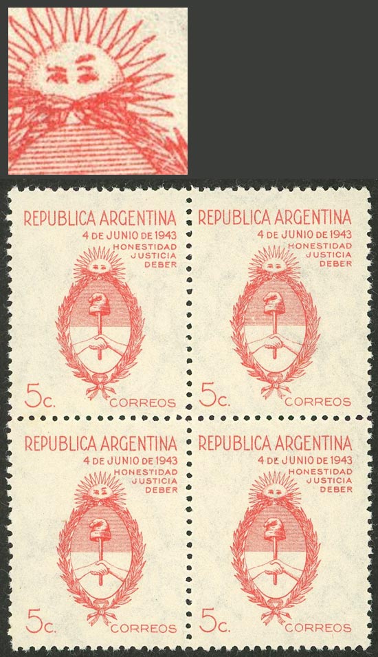 Lot 406 - Argentina general issues - Guillermo Jalil - Philatino Auction # 2635 ARGENTINA: Lot 406 - Argentina general issues - Guillermo Jalil - Philatino Auction # 2635 ARGENTINA:
