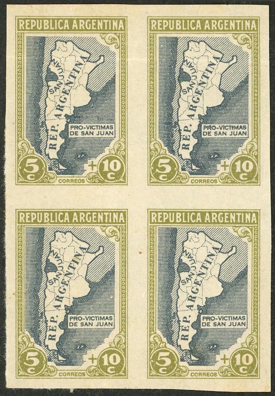 Lot 418 - Argentina general issues - Guillermo Jalil - Philatino Auction # 2635 ARGENTINA: Lot 418 - Argentina general issues - Guillermo Jalil - Philatino Auction # 2635 ARGENTINA: