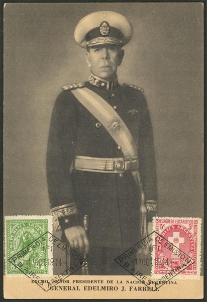 Lot 421 - Argentina general issues - Guillermo Jalil - Philatino Auction # 2635 ARGENTINA: Lot 421 - Argentina general issues - Guillermo Jalil - Philatino Auction # 2635 ARGENTINA: