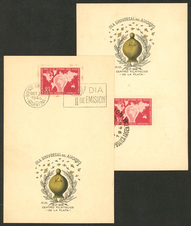 Lot 438 - Argentina general issues - Guillermo Jalil - Philatino Auction # 2635 ARGENTINA: Lot 438 - Argentina general issues - Guillermo Jalil - Philatino Auction # 2635 ARGENTINA: