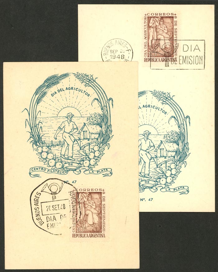 Lot 456 - Argentina general issues - Guillermo Jalil - Philatino Auction # 2635 ARGENTINA: Lot 456 - Argentina general issues - Guillermo Jalil - Philatino Auction # 2635 ARGENTINA: