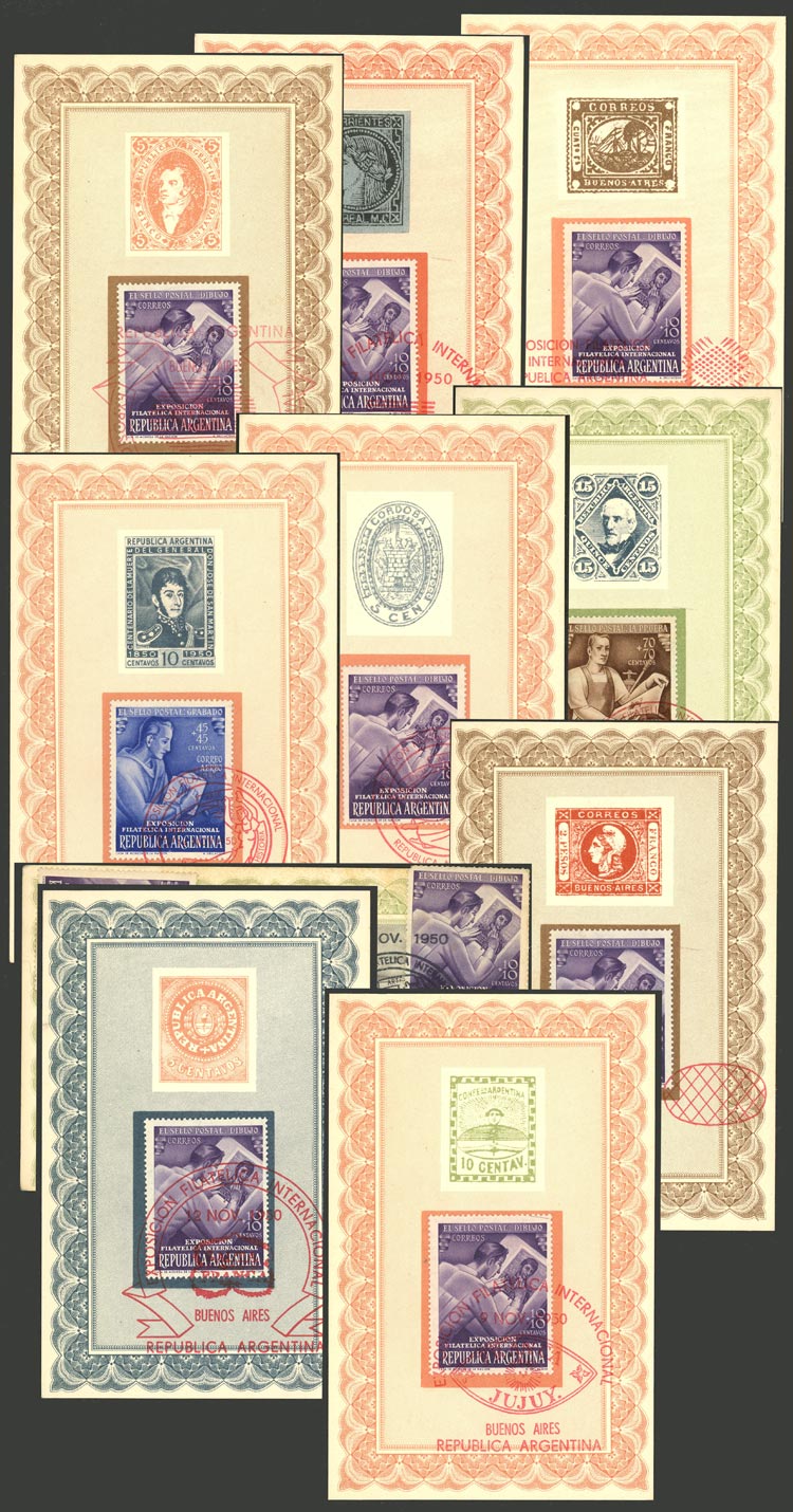 Lot 1050 - Argentina postal history - Guillermo Jalil - Philatino Auction # 2635 ARGENTINA: Lot 1050 - Argentina postal history - Guillermo Jalil - Philatino Auction # 2635 ARGENTINA: