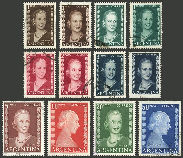 Lot 496 - Argentina general issues - Guillermo Jalil - Philatino Auction # 2635 ARGENTINA: Lot 496 - Argentina general issues - Guillermo Jalil - Philatino Auction # 2635 ARGENTINA: