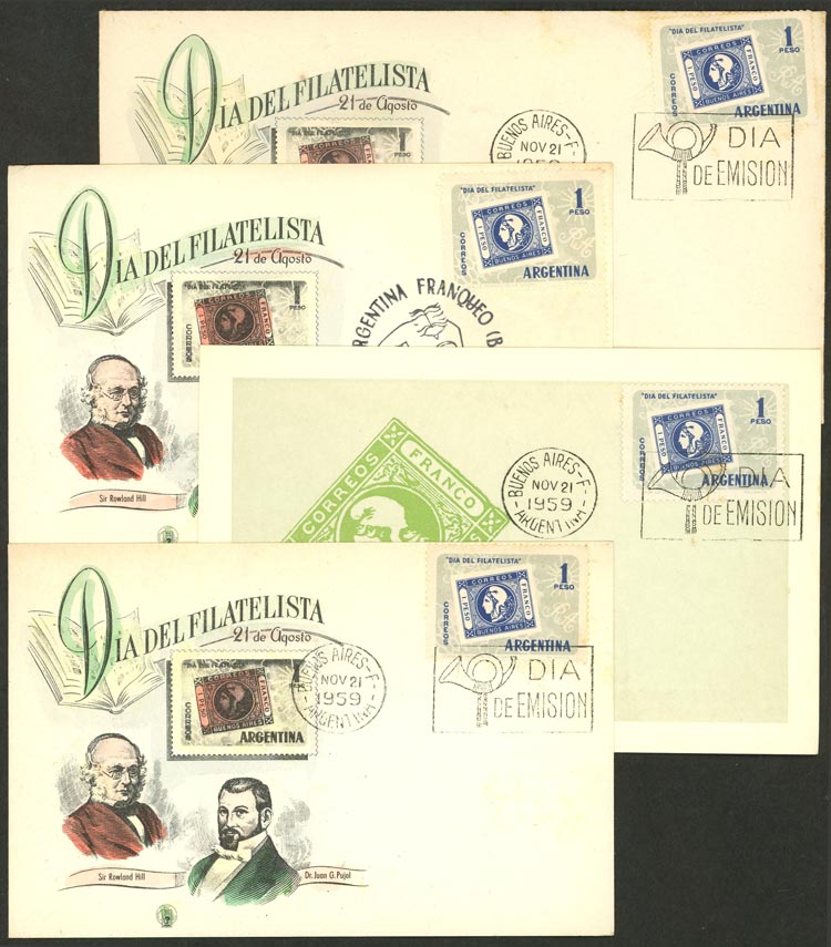 Lot 581 - Argentina general issues - Guillermo Jalil - Philatino Auction # 2635 ARGENTINA: Lot 581 - Argentina general issues - Guillermo Jalil - Philatino Auction # 2635 ARGENTINA: