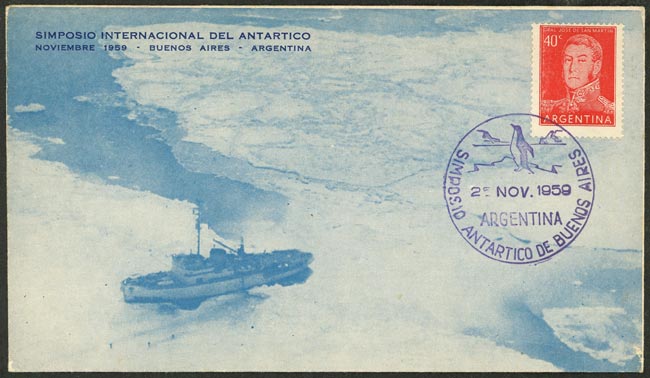 Lot 1071 - Argentina postal history -  Guillermo Jalil - Philatino Auction # 2635 ARGENTINA: 