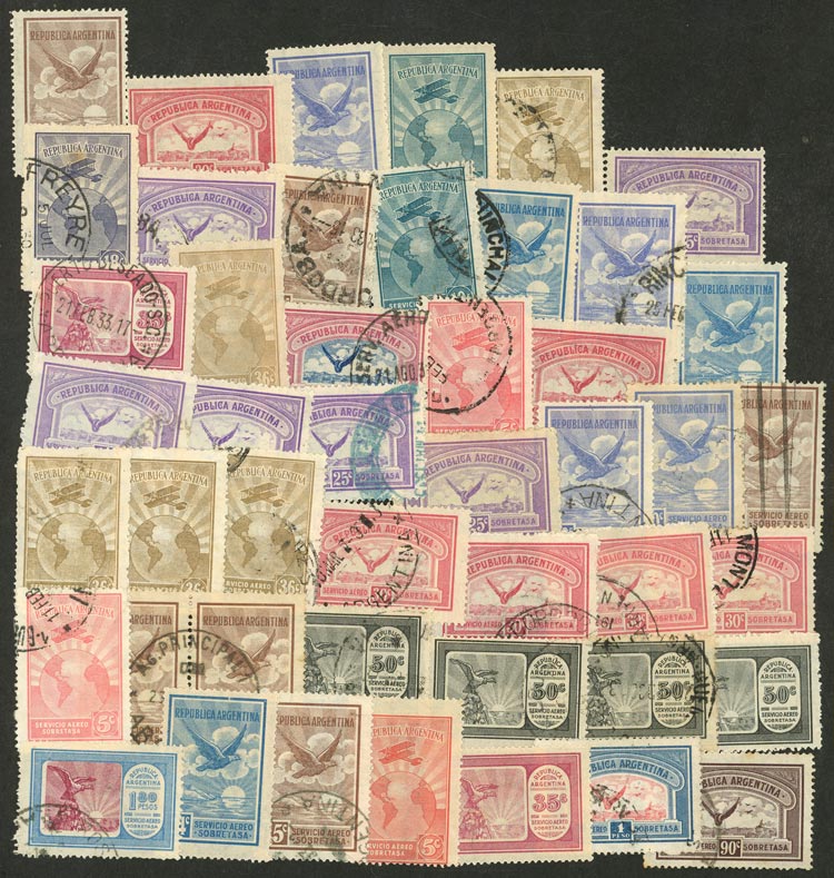 Lot 1124 - Argentina Lots and Collections -  Guillermo Jalil - Philatino Auction # 2635 ARGENTINA: 