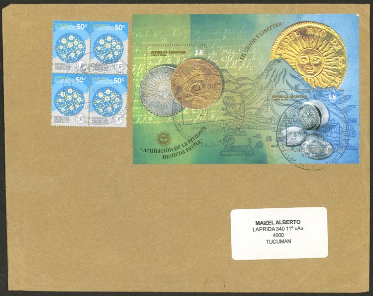 Lot 1120 - Argentina postal history -  Guillermo Jalil - Philatino Auction # 2635 ARGENTINA: 